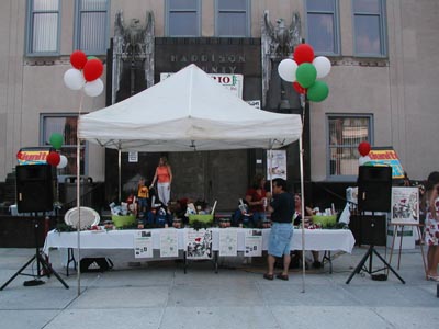 Scene from the West Virginia Italian Heritage Festival